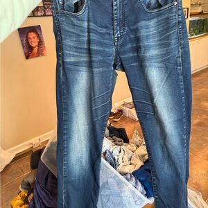 Guess Men's Dark Blue Slim Jeans